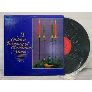 A Golden Treasury of Christmas Music Double LP Columbia Records 1967 Mono